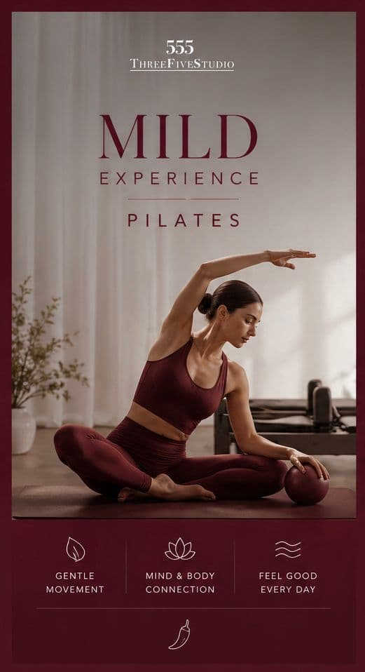 Mild Experience Pilates — sanfte Bewegung, Mind & Body Connection.